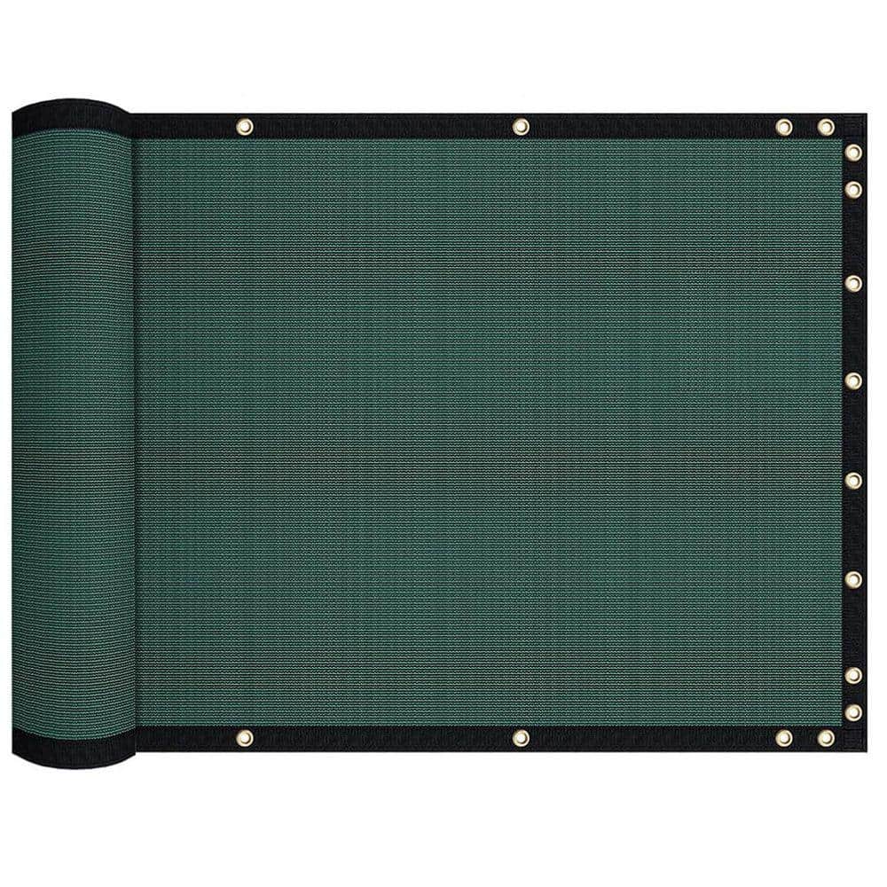 KIWDZFU 4 ft. x 50 ft. Privacy Screen Fence Green 90% Blockage