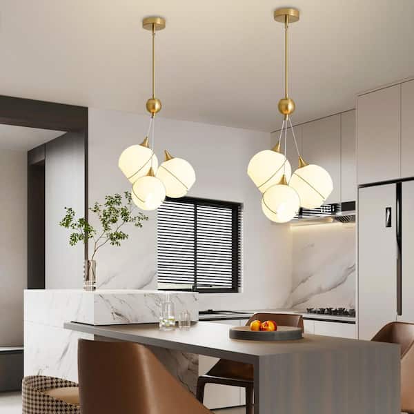 かなでもの　Gold × Glass　Ceiling Light 3 41EDJBzc+EL.jpg