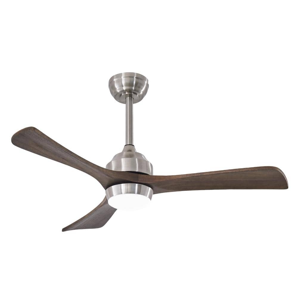 42 in. Nickel Quiet Reversible DC Motor Ceiling Fan with Remote Control, Adjust Height 3-Color Temperature price history on PriceWatchPro
