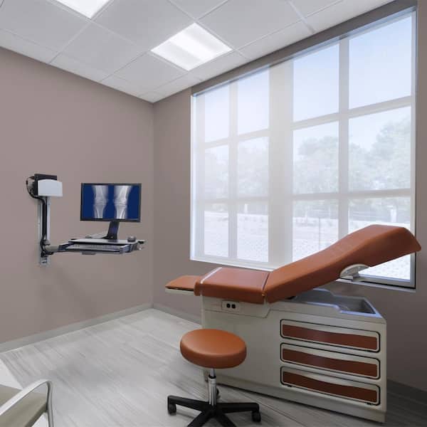 1 gal. #N140-5 Complex Gray Dead Flat Interior Paint