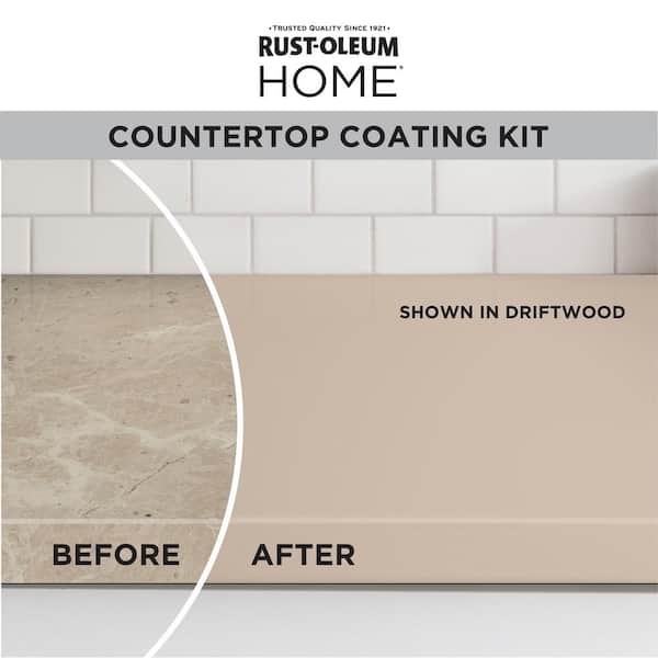 1 qt. Driftwood Satin Interior Countertop Paint Kit