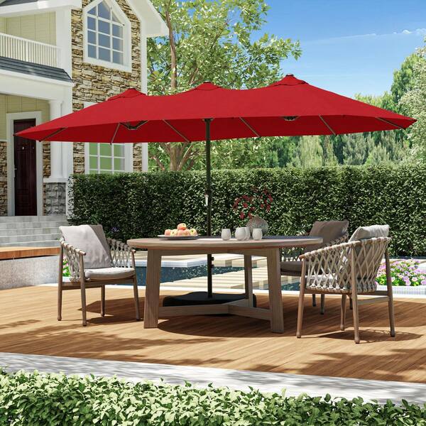 abba patio 10 ft deluxe square offset cantilever patio umbrella 10FT Vienna Outdoor Umbrella with 360° Rotation Design and Easy Tilt Adjustment UV 50+ Protection 8 Ribs for Backyard Garden Deck Pool Patio, Dark Homsee WIAWG Double-Sided Patio some have indicated concerns Galtech Finish:Aluminum Linen