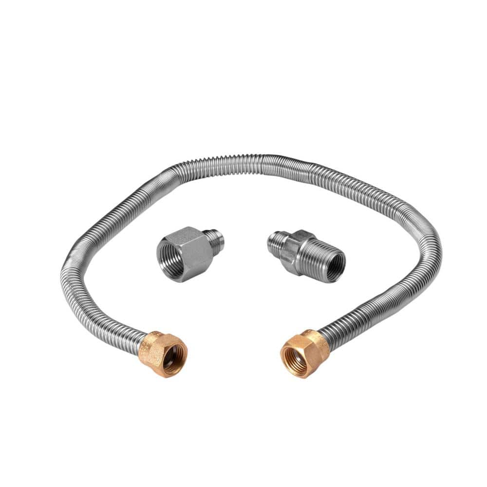  Stanbroil 3/8 X 12 Non-Whistle Flexible Flex Gas