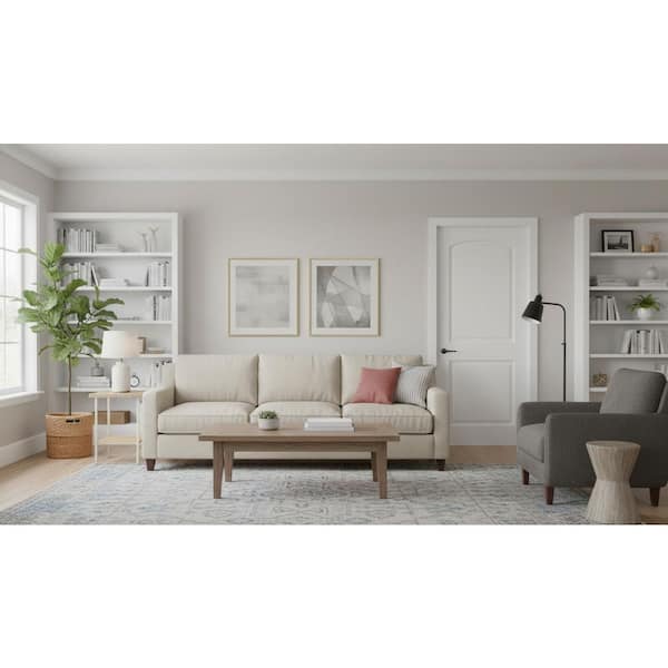 eightdoors 30 in. X 80 in. X 1-3/8 in. White Primed 2-Raised Panel