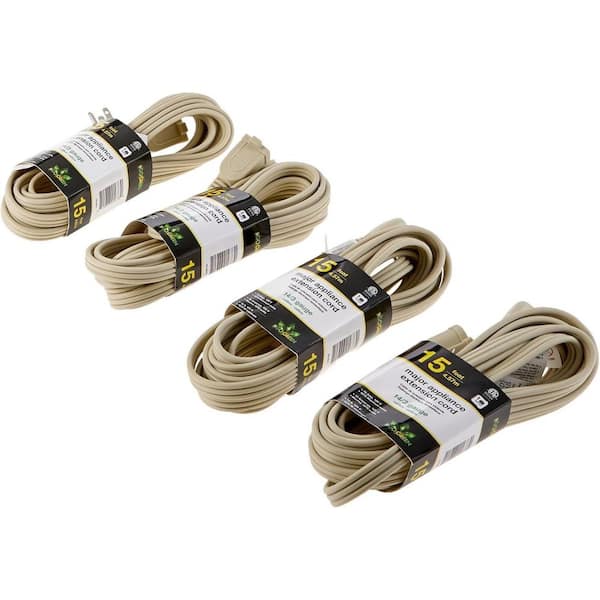 GoGreen Power GoGreen Power (G-25615-4) 15 ft. 14/3 Indoor