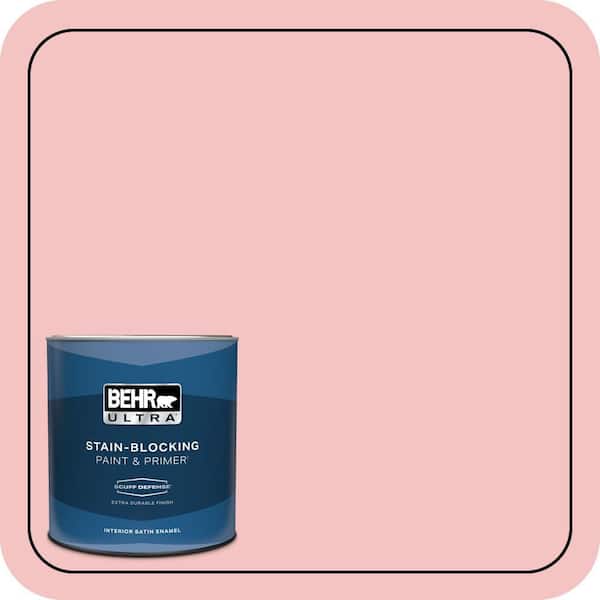 BEHR ULTRA 1 qt. #140C-2 My Fair Lady Extra Durable Satin Enamel Interior Paint & Primer
