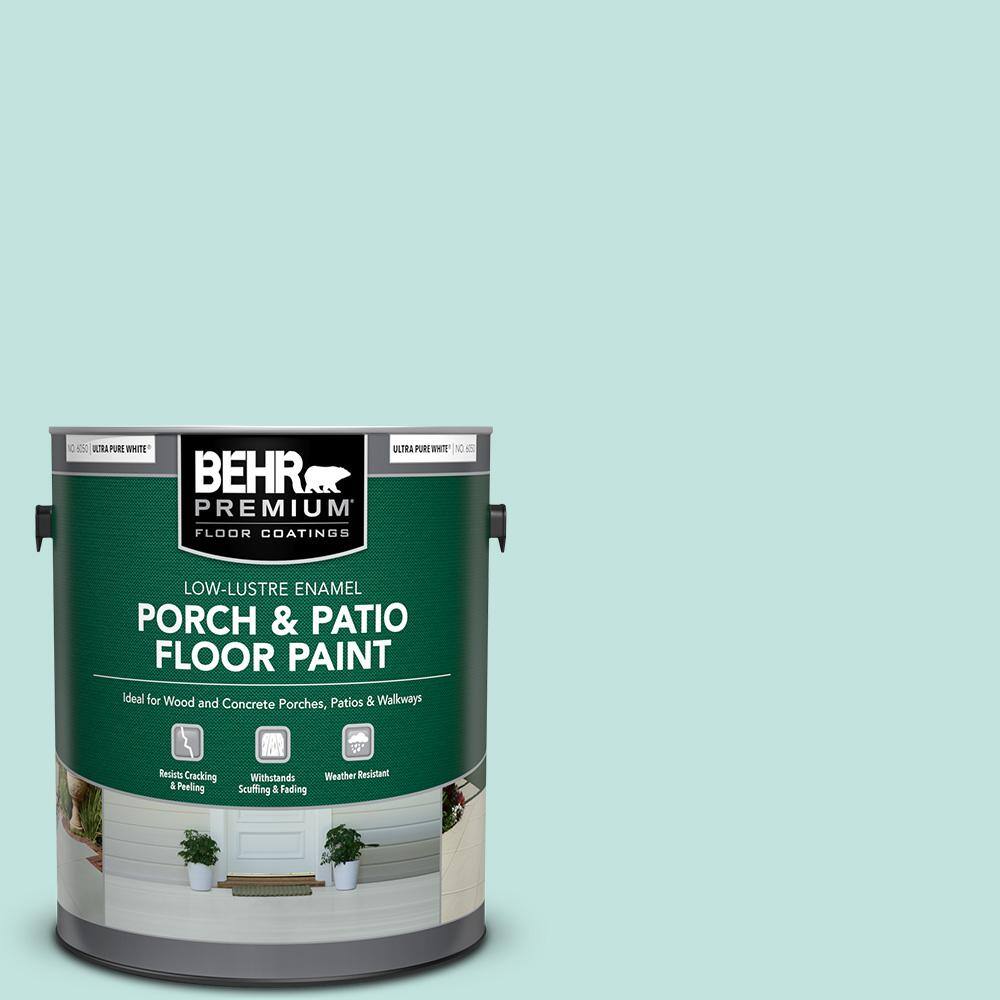 1 gal. #M450-2 Tidewater Low-Lustre Enamel Interior/Exterior Porch and Patio Floor Paint price history on PriceWatchPro