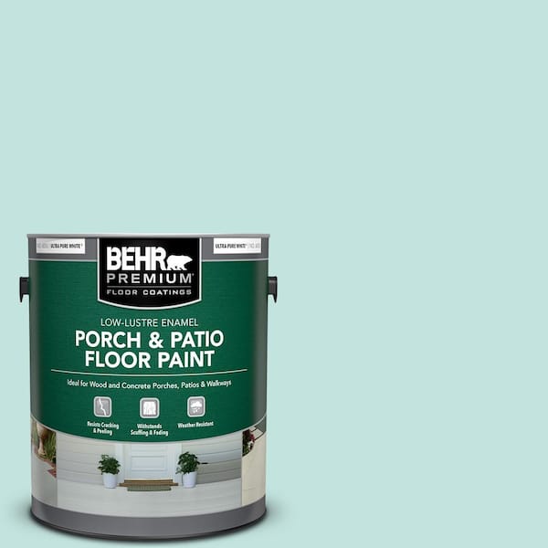 BEHR PREMIUM 1 gal. #M450-2 Tidewater Low-Lustre Enamel Interior/Exterior Porch and Patio Floor Paint