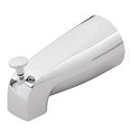 thumbnail image 2 of With Diverter SENTO Nickel Universal Bathroom Tub Spout With Diverter, Heavy Duty Durable Metal Bathtub Faucet Shower Diverter 4 Inches 1 2 Ips Inside Thread Matte Black Matte Black Tub Spout 2 of 10