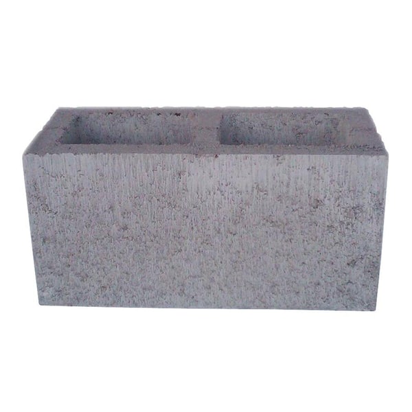 8 In X 8 In X 16 In Double Solid End Concrete Block 8x8x16 De The Home Depot 0774