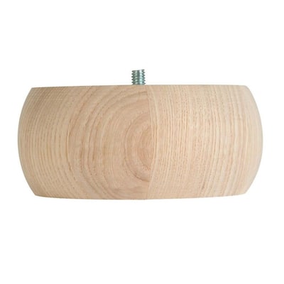 Waddell 5 In X 2 1 4 Bun Foot 2730 The Home Depot Waddell 5 In X 2 1 4 Bun Foot 2730, Waddell Furniture Feet