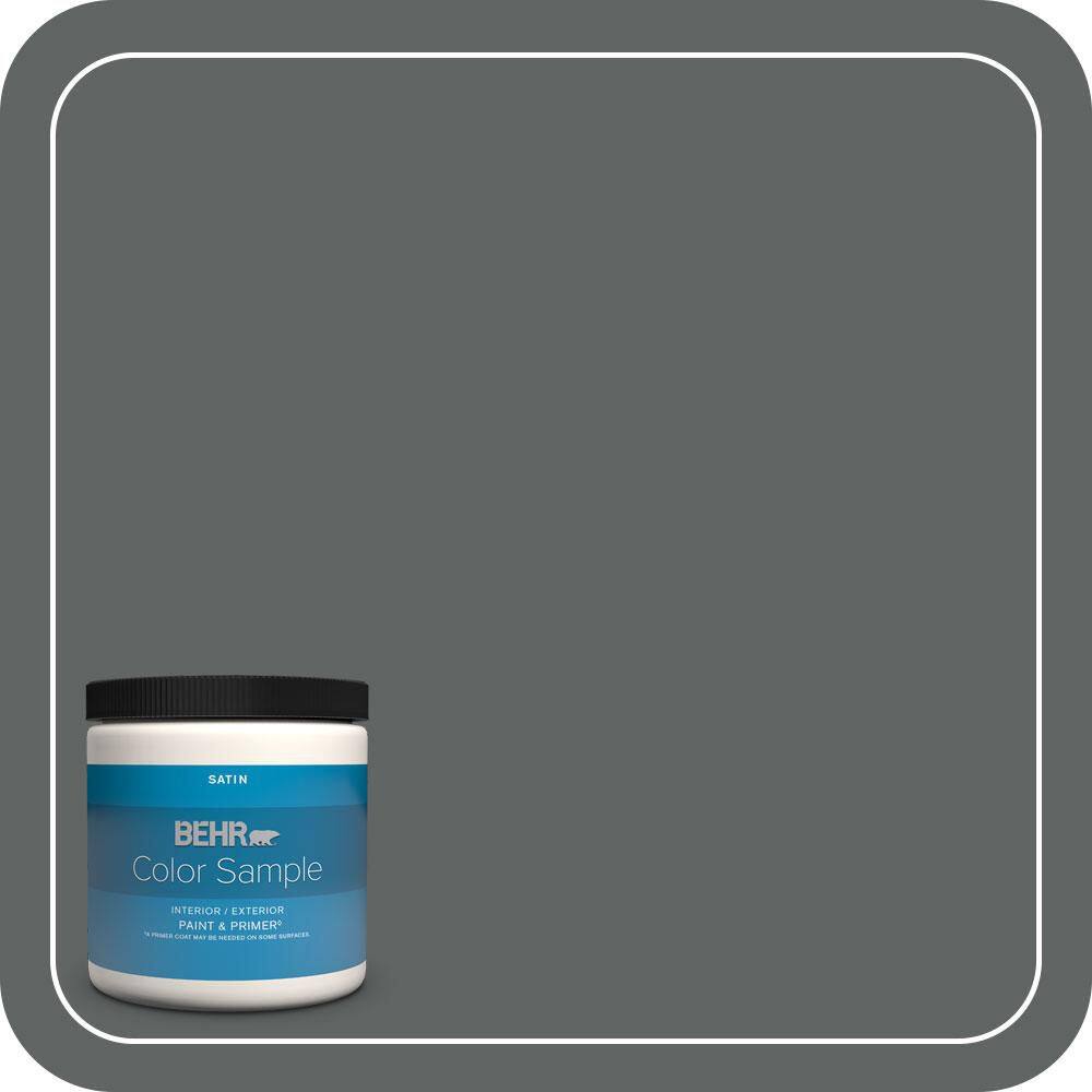 8 oz. #BXC-41 Charcoal Satin Enamel Interior/Exterior Paint & Primer Color Sample price history on PriceWatchPro