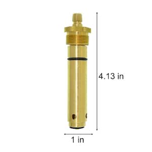 4 1/8 in. 22 pt Broach Diverter Stem for American Standard Replaces 6052-07