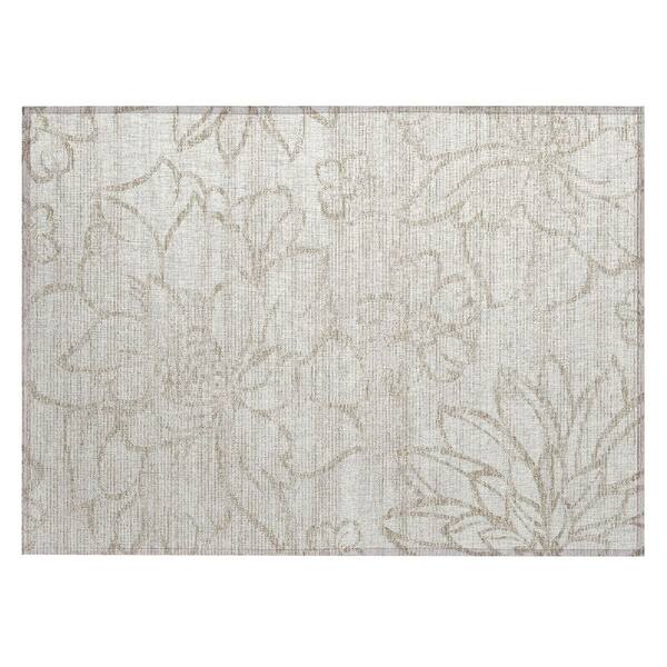 Chantille Machine Washable Indoor/Outdoor Abstract ACN2789 Ivory 2 ft. x 3 ft. Accent Rug
