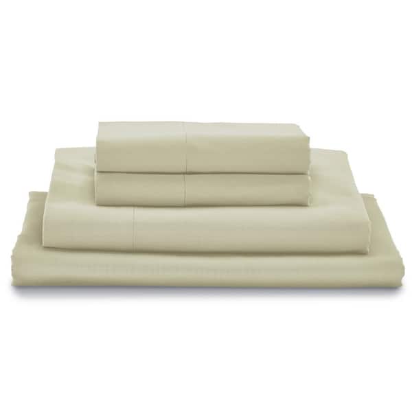 MyPillow Giza Taupe Twin Bed Sheet Set
