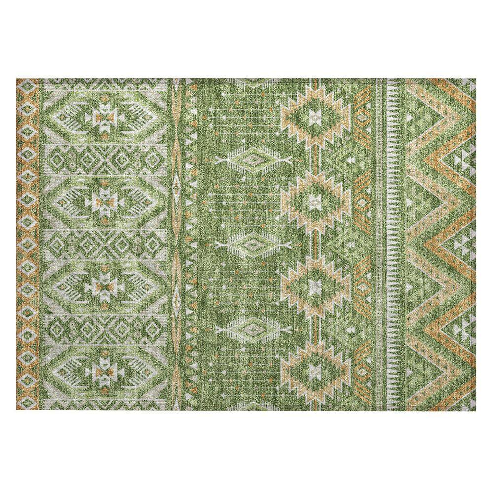 Chantille Machine Washable Indoor/Outdoor Abstract ACN1851 Green 2 ft. x 3 ft. Accent Rug price history on PriceWatchPro