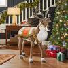 Home Accents Holiday 4.5 animated reindeer 