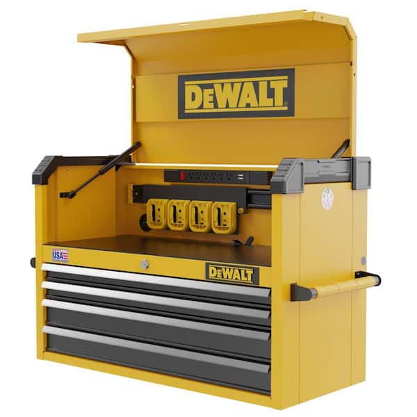 DEWALT 37 in. W x 19 in. D 4-Drawer Top Tool Chest