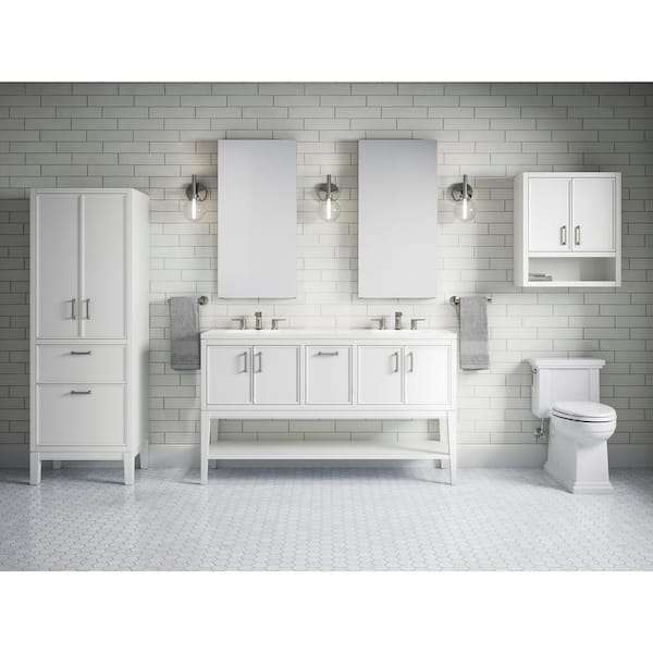 Winnow 24 in. W Wall Mount Cabinet in White