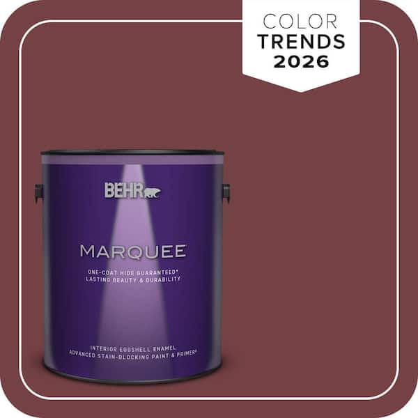 BEHR MARQUEE 1 gal. #MQ1-15 Rumors One-Coat Hide Eggshell Enamel Interior Paint & Primer