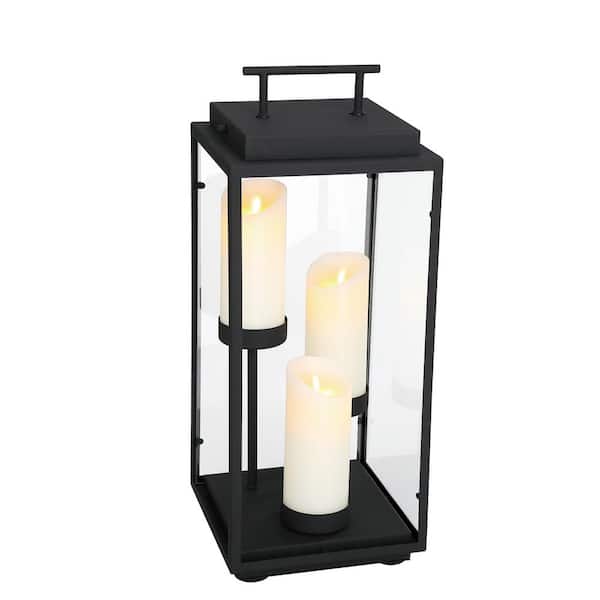 Eurofase Cathedral 22-1/2 in. Sand Black Outdoor LED Lamp with Remote Control