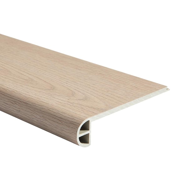 Malibu Wide Plank French Oak Mirada 0.944 in. T x 4.527 in. Width x 94.48 in. L Vinyl Flush Stair Nose Molding