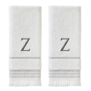 Monogram hand online towels