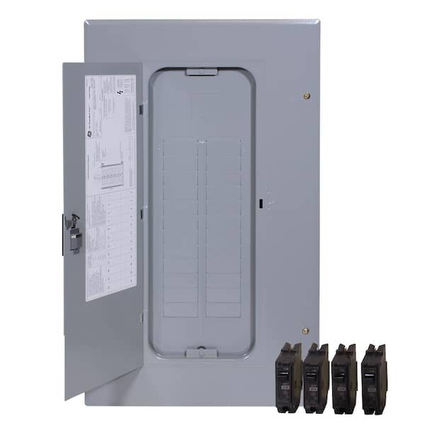 GE PowerMark Gold 125 Amp 24-Space 24-Circuit Indoor Main Lug/ Main Lug Kit Value Kit Includes Select Circuit Breaker
