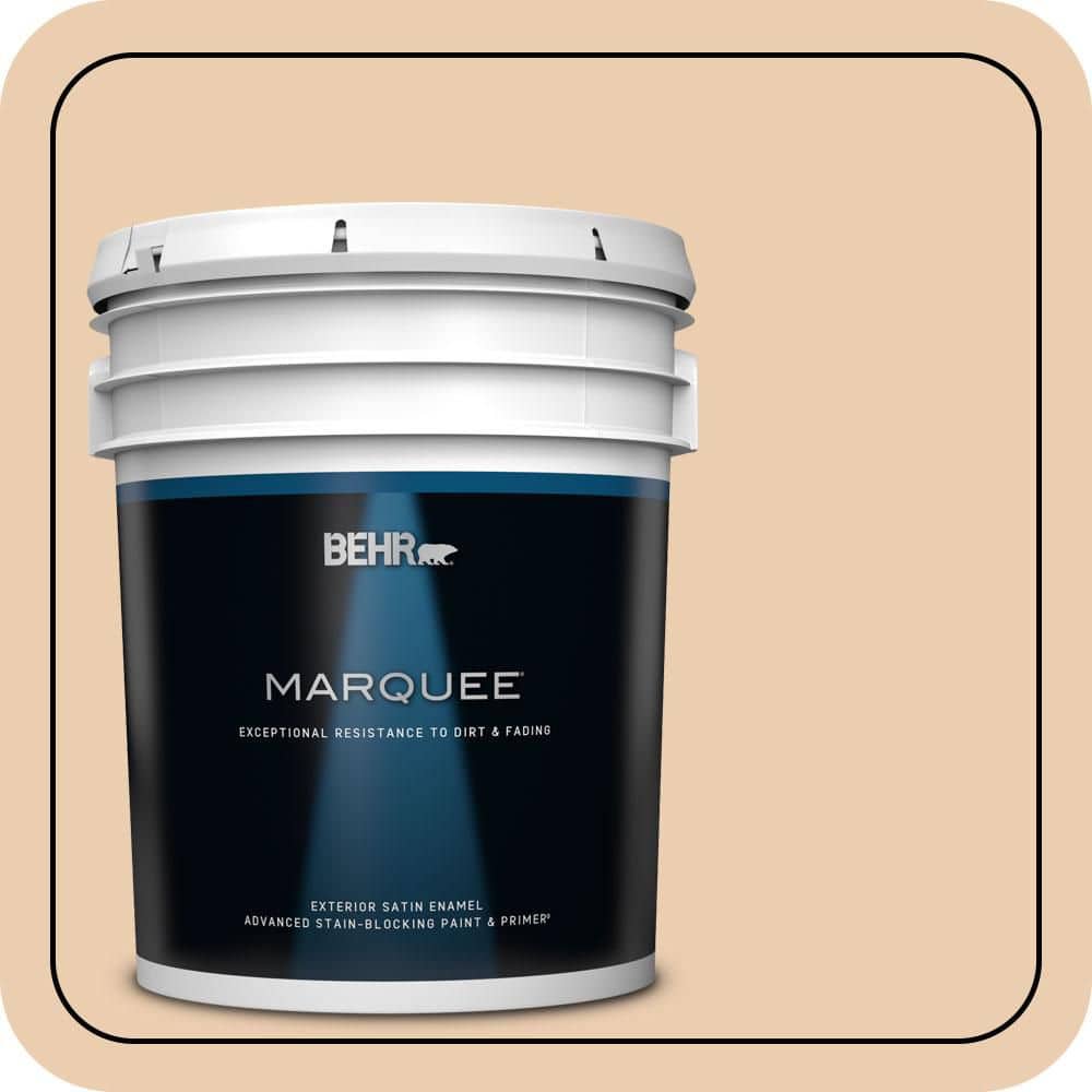 5 gal. #BXC-64 Shortbread Cookie Satin Enamel Exterior Paint & Primer product image for price tracking