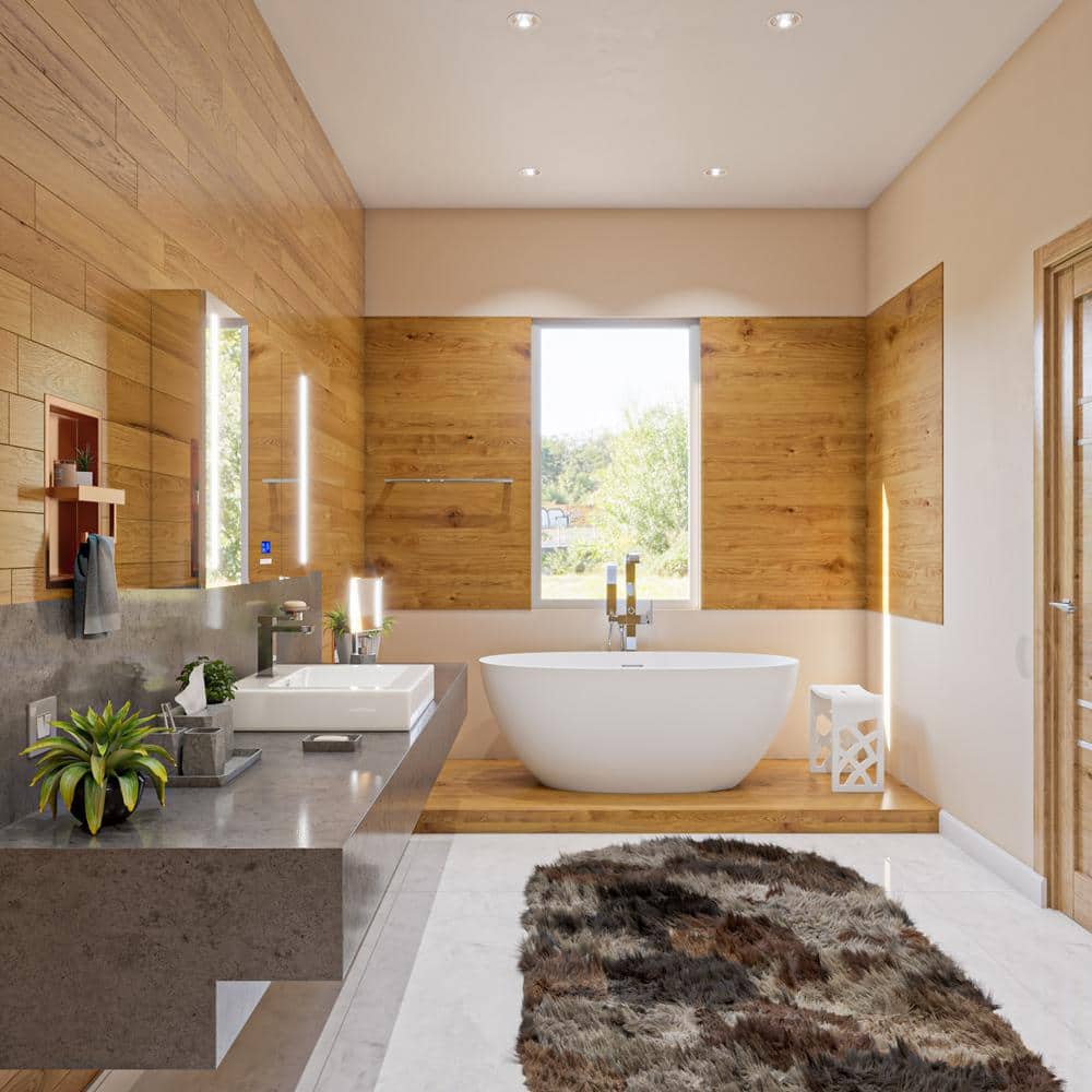 Brushed Copper Stainless Steel Recessed Toilet Paper Holder Niche