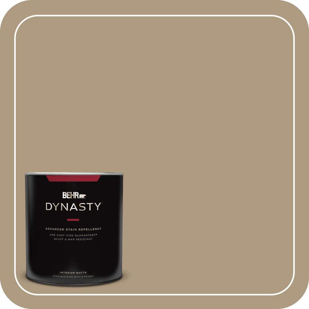 1 qt. #MQ2-24 Golden Olive One-Coat Hide Matte Interior Stain-Blocking Paint and Primer price history on PriceWatchPro