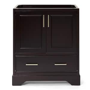 Stafford 30 in. W x 21.5 in. D x 34.5 in. H Bath Vanity Cabinet without Top in Espresso