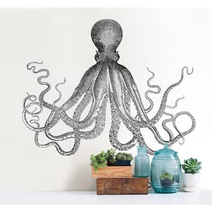 17.5 in. x 24 in. Black Ink Wall Decal