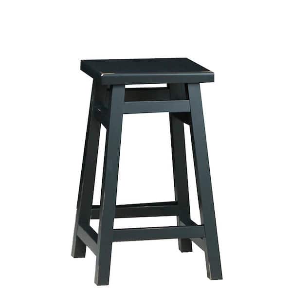 Carolina Chair & Table O'Malley 23.75 in. Antique Black Bar Stool