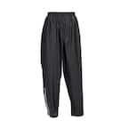 Premium Black Stretch Rain Pants Size 2X-Large
