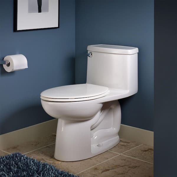 Compact Cadet 3-FloWise Tall Height 1-Piece 1.28 GPF Single Flush Elongated Toilet in White, Seat Included