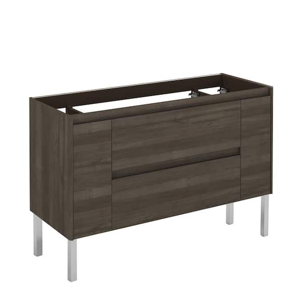 WS Bath Collections Ambra 47.5 in. W x 17.6 in. D x 32.4 in. H Bath Vanity Cabinet Only in Samara Ash