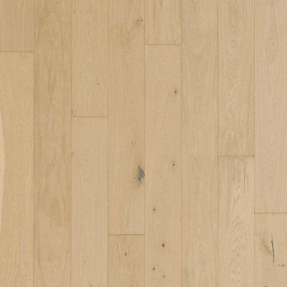 Mohawk Take Home Sample Sand Pearl Oak In T X In W X In L Engineered Hardwood