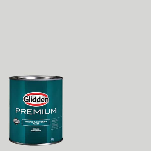 1 qt. Fog PPG1010-2 High Gloss Interior/Exterior Trim, Door and Cabinet Paint
