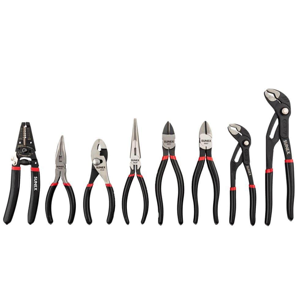 8 Pc. Everyday Pliers Set SXEPS8 - The Home Depot