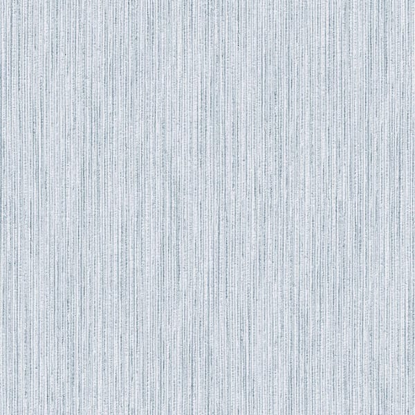 Unbranded Special FX 2 Collection Blue Metallic Vertical Textile Vinyl on Non-Woven Non-Pasted Wallpaper Sample