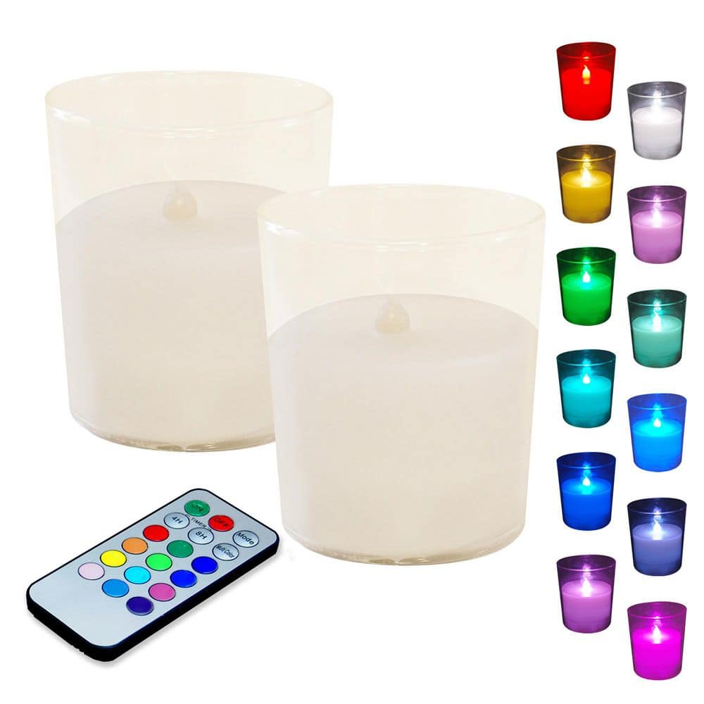 Multi-Function Battery Operated LED Candles (2-Count) price history on PriceWatchPro