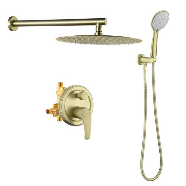 Reviews for Satico Single Handle 5Spray High Pressure Shower Faucet