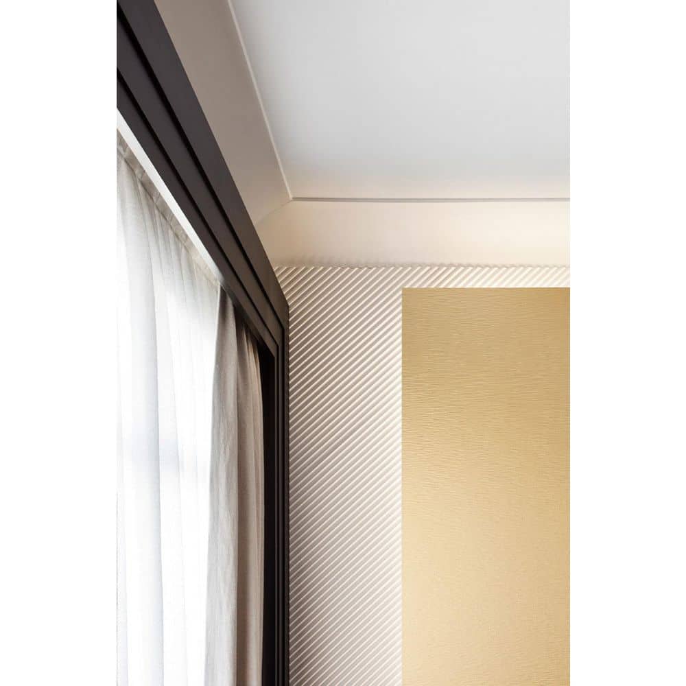 White Polyurethane Crown Moulding 78" x 10-1/2"