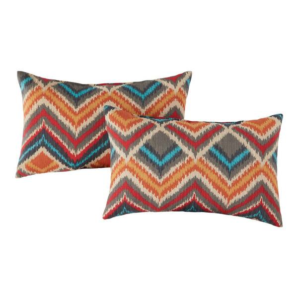 lumbar throw pillow