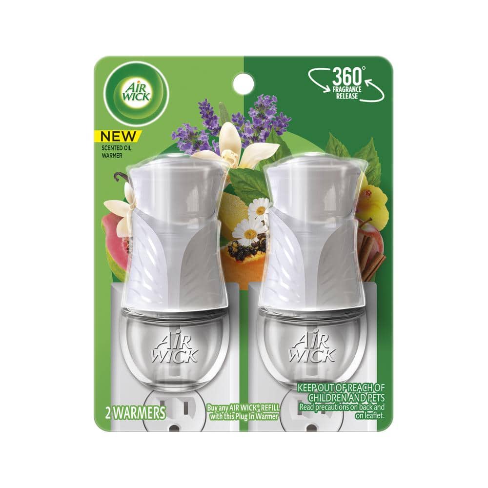 informatie Overleving gelei Air Wick Plug-In Scented Oil Automatic Air Freshener Dispenser (2-Count)  62338-78048 - The Home Depot