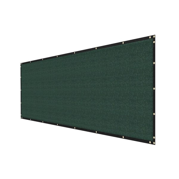 6 ft. x 50 ft. Green Polyethylene Privacy Fence Screen