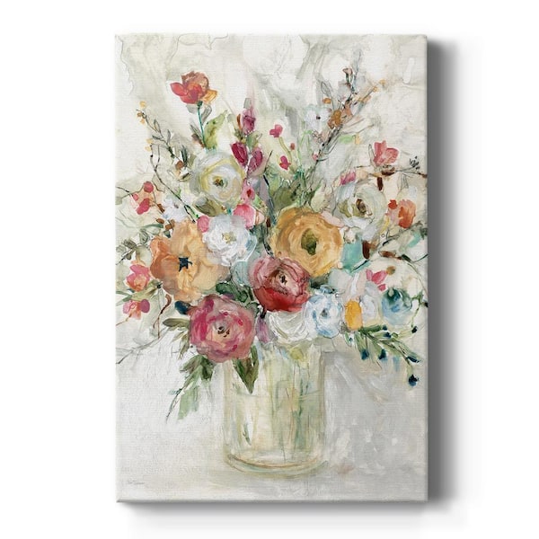 Wexford Home Contemporary Bouquet By Wexford Homes Unframed Giclee Home Art Print 48 in. x 32 in.