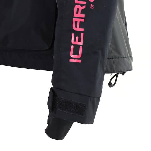 Clam Ice Armor Women's Rise Float Parka Large, Black/Charcoal/Fuchsia 16925  - The Home Depot