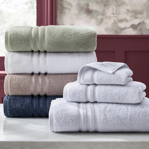 Aegean 100% Turkish Cotton 6 Piece Towel Set Charcoal, 500Gsm